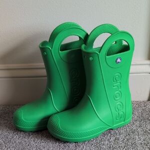Crocs Kids Rain Boots Size 2